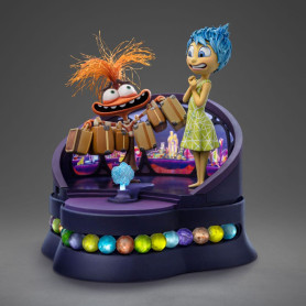 Iron Studios - Disney Pixar - Scala artistica Deluxe Gioia e Ansia 1/10 - Viceversa 2