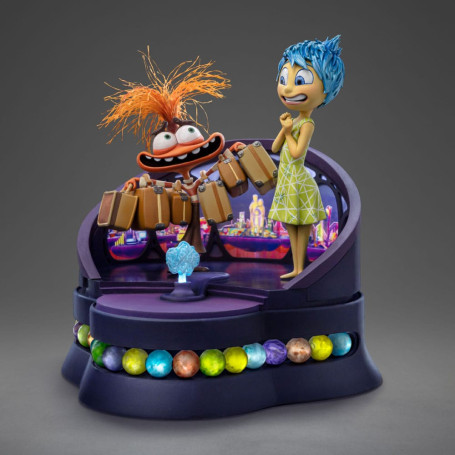 Iron Studios - Disney Pixar - Scala artistica Deluxe Gioia e Ansia 1/10 - Viceversa 2