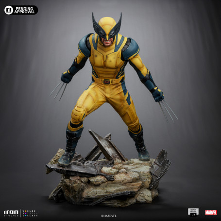 Iron Studios Marvel - Wolverine Legacy Replica 1/4 - Deadpool & Wolverine