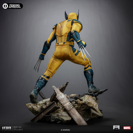 Iron Studios Marvel - Wolverine Legacy Replica 1/4 - Deadpool & Wolverine