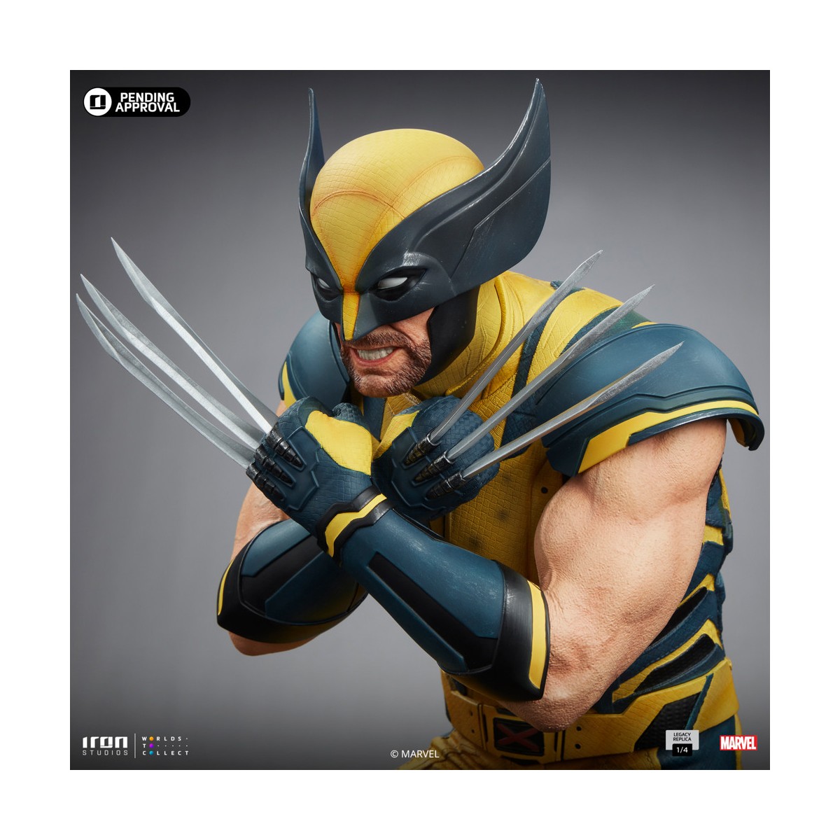 Iron Studios Marvel - Wolverine Legacy Replica 1/4 - Deadpool & Wolverine