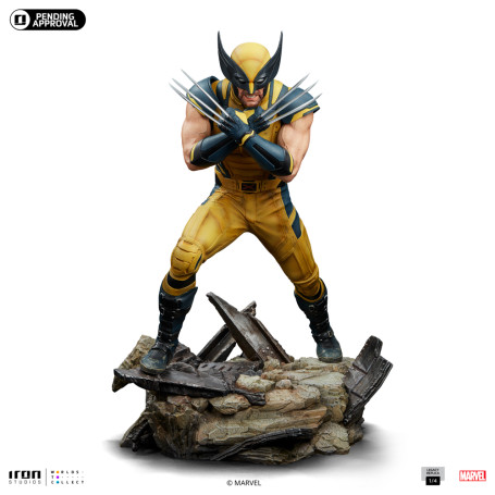 Iron Studios Marvel - Wolverine Legacy Replica 1/4 - Deadpool & Wolverine