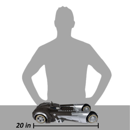Mc Farlane - Multiverso DC - Batmobile del Cavaliere Bianco Etichetta d'oro