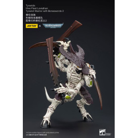JoyToy Tiranidi - Guerriero Leviatano della Flotta Alveare con Spade d'Ossa 2 1/18 - Warhammer 40K