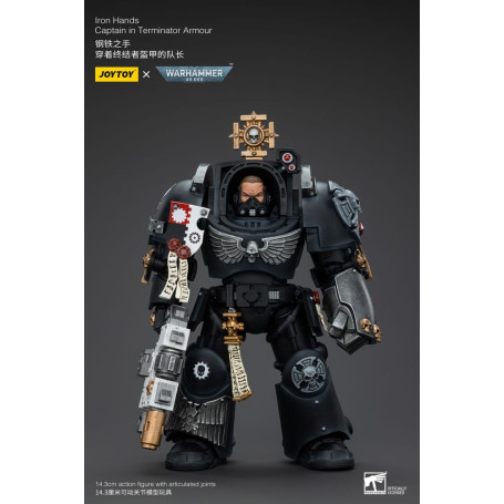 JoyToy Space Marine - Mani di ferro - Capitano in armatura Terminator - Warhammer 40K