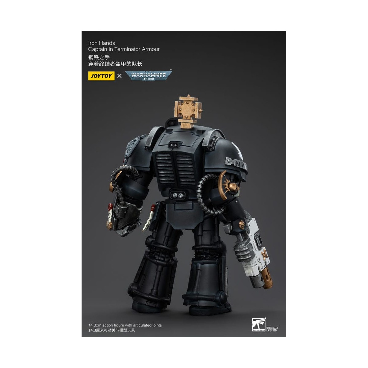 JoyToy Space Marine - Mani di ferro - Capitano in armatura Terminator - Warhammer 40K