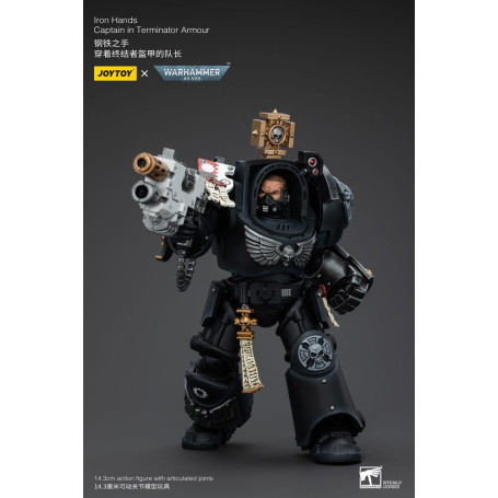 JoyToy Space Marine - Mani di ferro - Capitano in armatura Terminator - Warhammer 40K