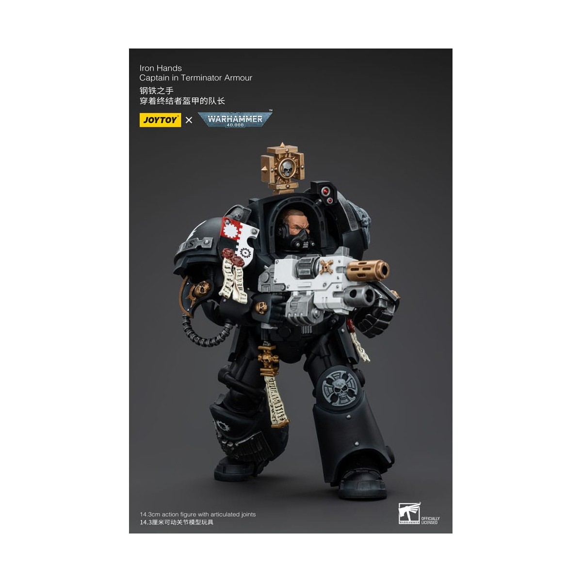 JoyToy Space Marine - Mani di ferro - Capitano in armatura Terminator - Warhammer 40K