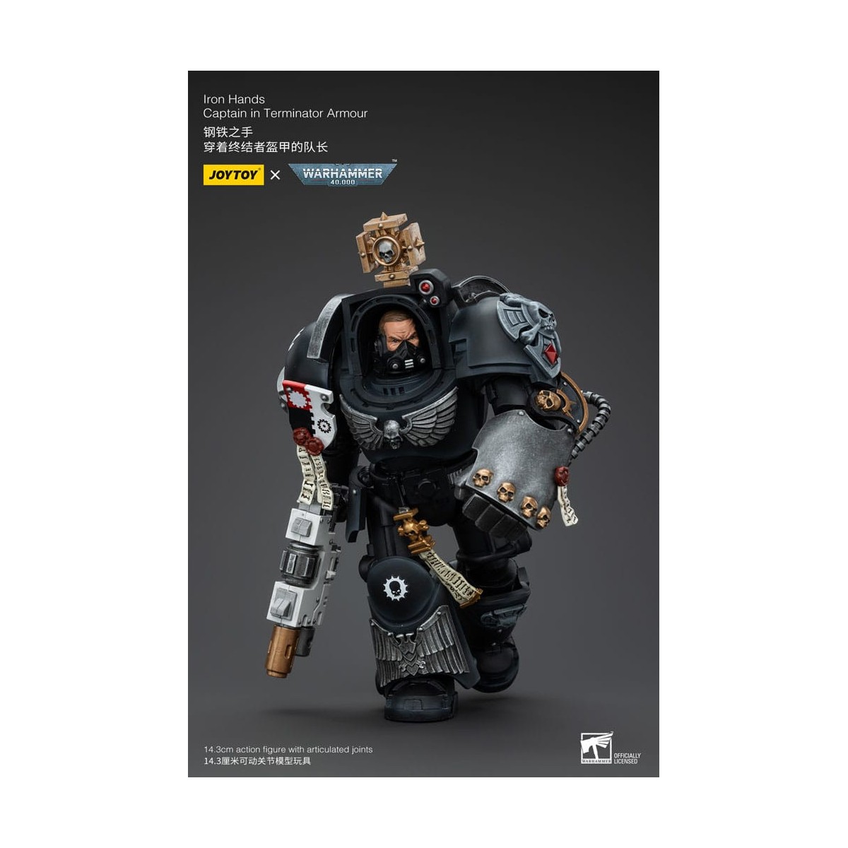 JoyToy Space Marine - Mani di ferro - Capitano in armatura Terminator - Warhammer 40K