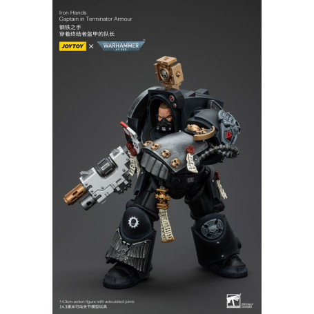 JoyToy Space Marine - Mani di ferro - Capitano in armatura Terminator - Warhammer 40K