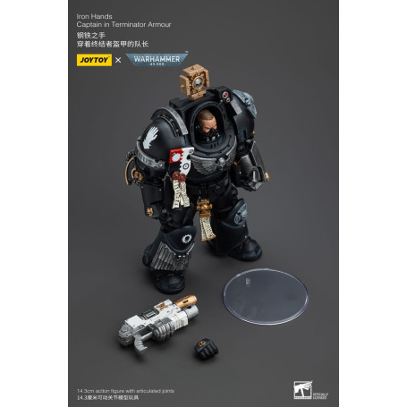 JoyToy Space Marine - Mani di ferro - Capitano in armatura Terminator - Warhammer 40K