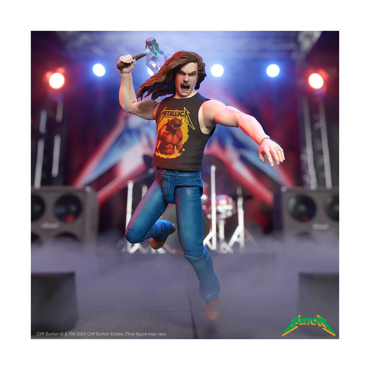 Super 7 - Metallica Wave 2 - Ultimates Cliff Burton "Poster del supereroe