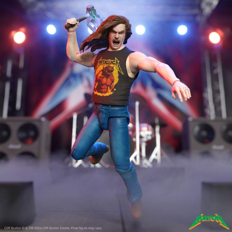 Super 7 - Metallica Wave 2 - Ultimates Cliff Burton "Poster del supereroe