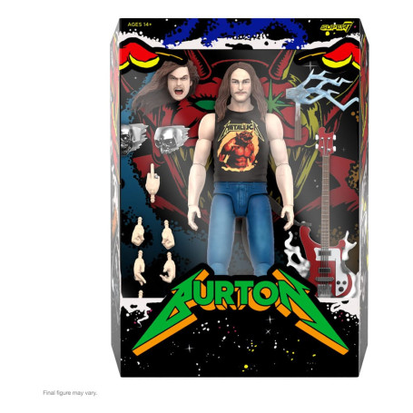 Super 7 - Metallica Wave 2 - Ultimates Cliff Burton "Poster del supereroe