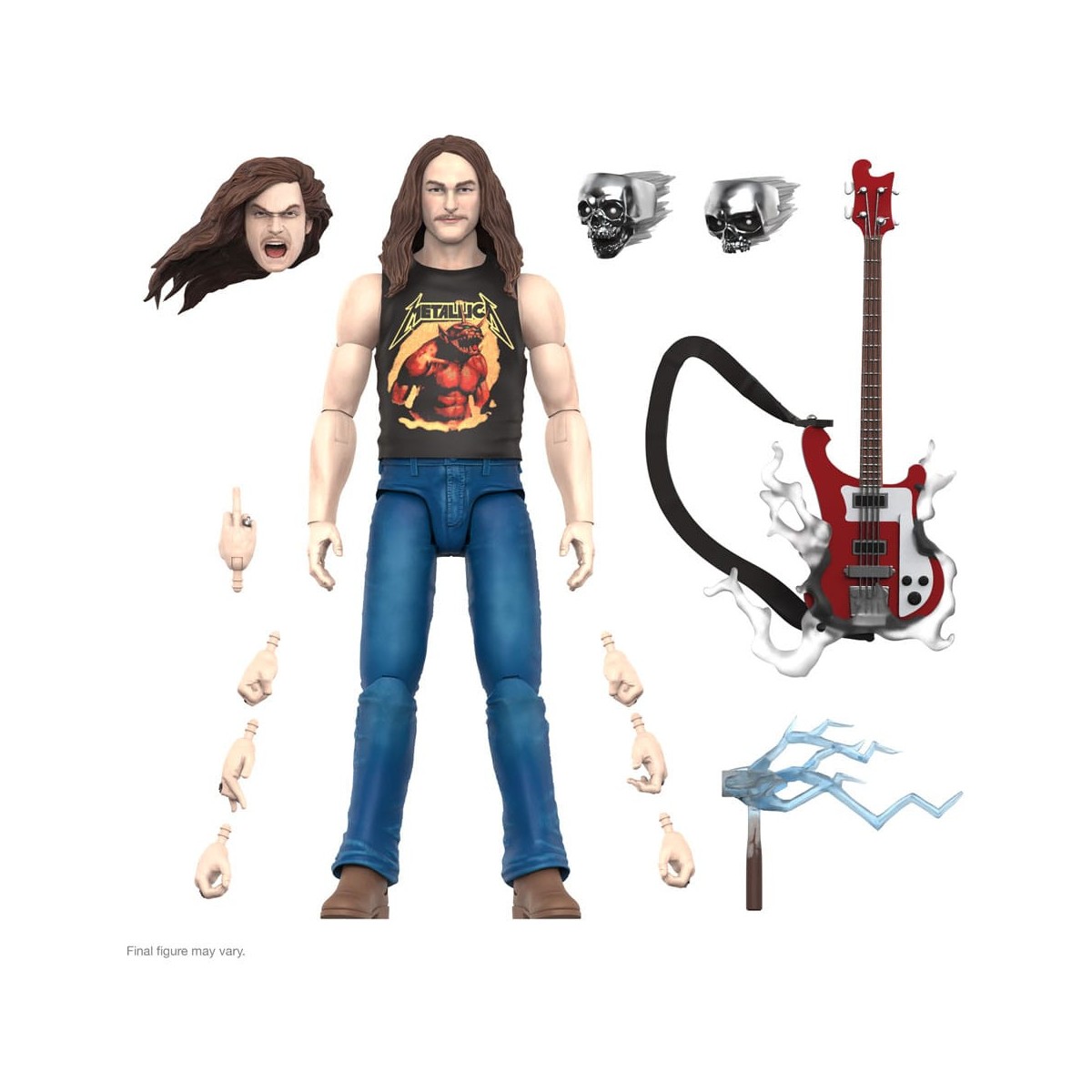 Super 7 - Metallica Wave 2 - Ultimates Cliff Burton "Poster del supereroe