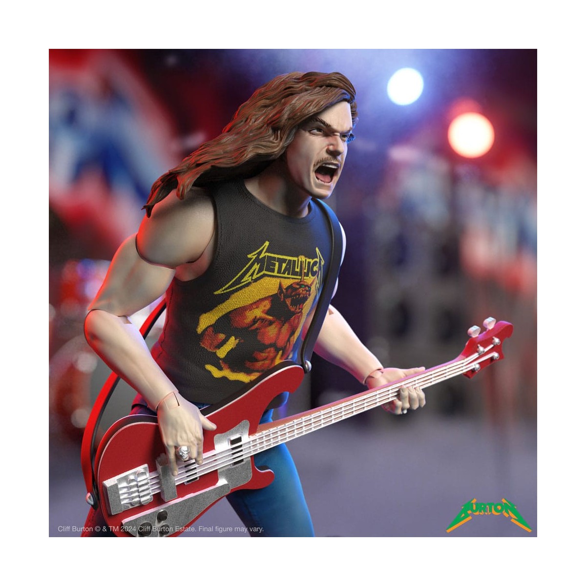 Super 7 - Metallica Wave 2 - Ultimates Cliff Burton "Poster del supereroe