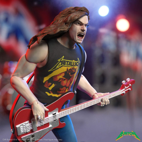 Super 7 - Metallica Wave 2 - Ultimates Cliff Burton "Poster del supereroe