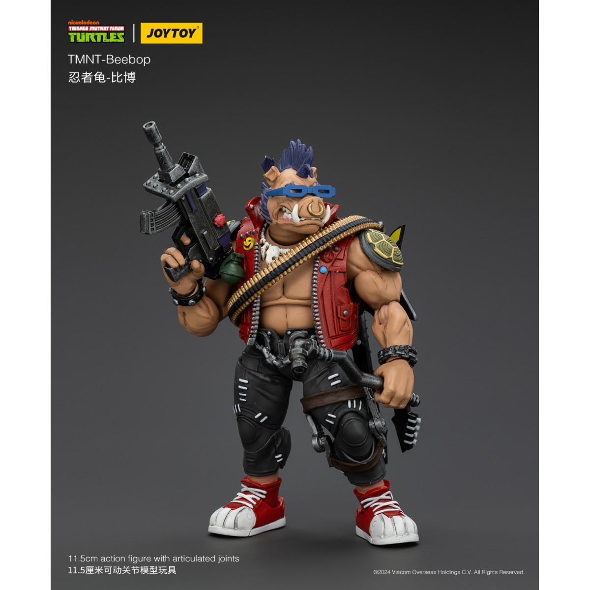 JoyToy TMNT - Bebop - Teenage Mutant Ninja Turtles 1/18