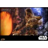 Hot toys Star Wars: Chewbacca con C-3PO smontato MMS 1/6 - L'Impero colpisce ancora