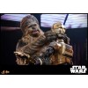 Hot toys Star Wars: Chewbacca con C-3PO smontato MMS 1/6 - L'Impero colpisce ancora