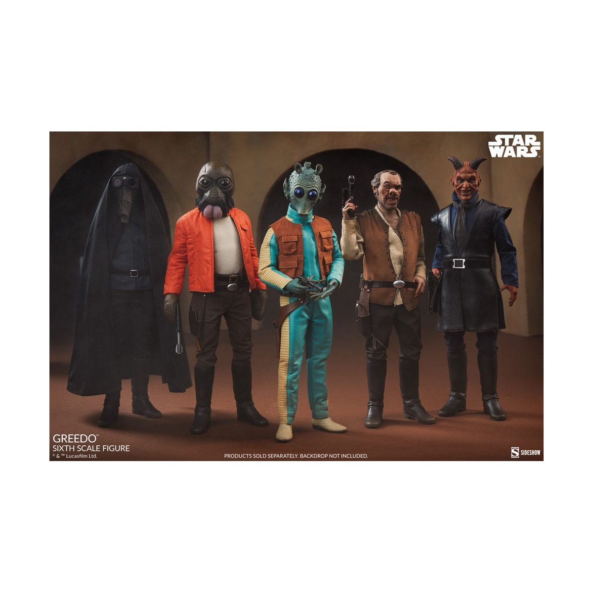 Sideshow Star Wars - GREEDO - Feccia e Cattiveria 1/6