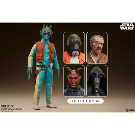 Sideshow Star Wars - GREEDO - Feccia e Cattiveria 1/6