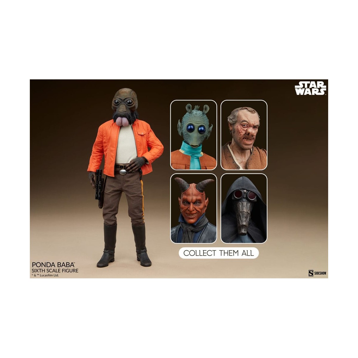 Sideshow Star Wars - PONDA BABA - Feccia e Cattiveria 1/6