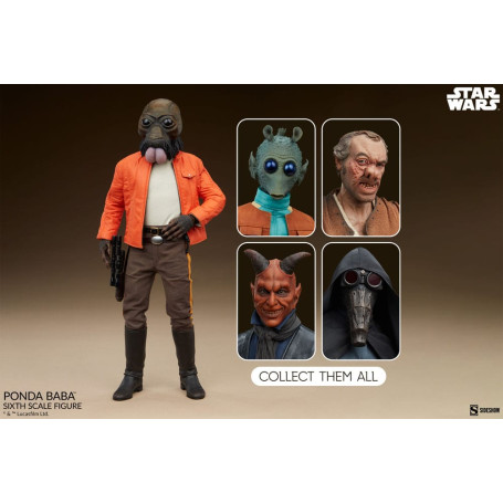 Sideshow Star Wars - PONDA BABA - Feccia e Cattiveria 1/6
