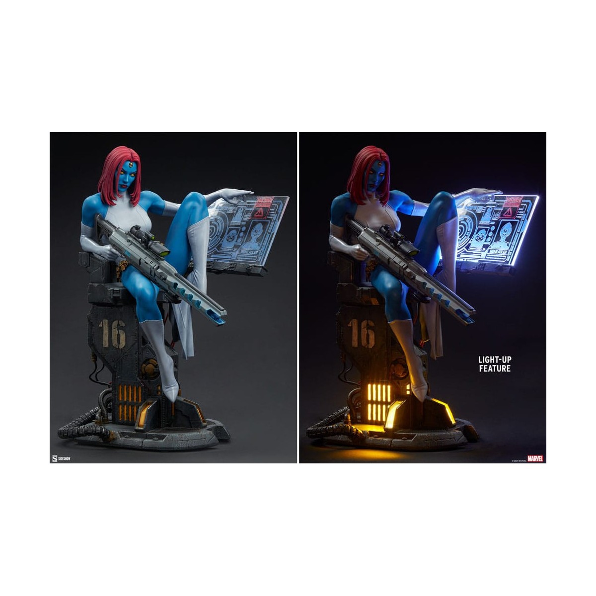 Sideshow Marvel - Mistica: Libertà e Destino Formato Premium 1/4