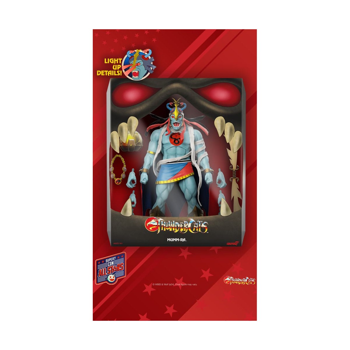 Super 7 - Thundercats - Ultimates Mumm-Ra (occhi a LED)