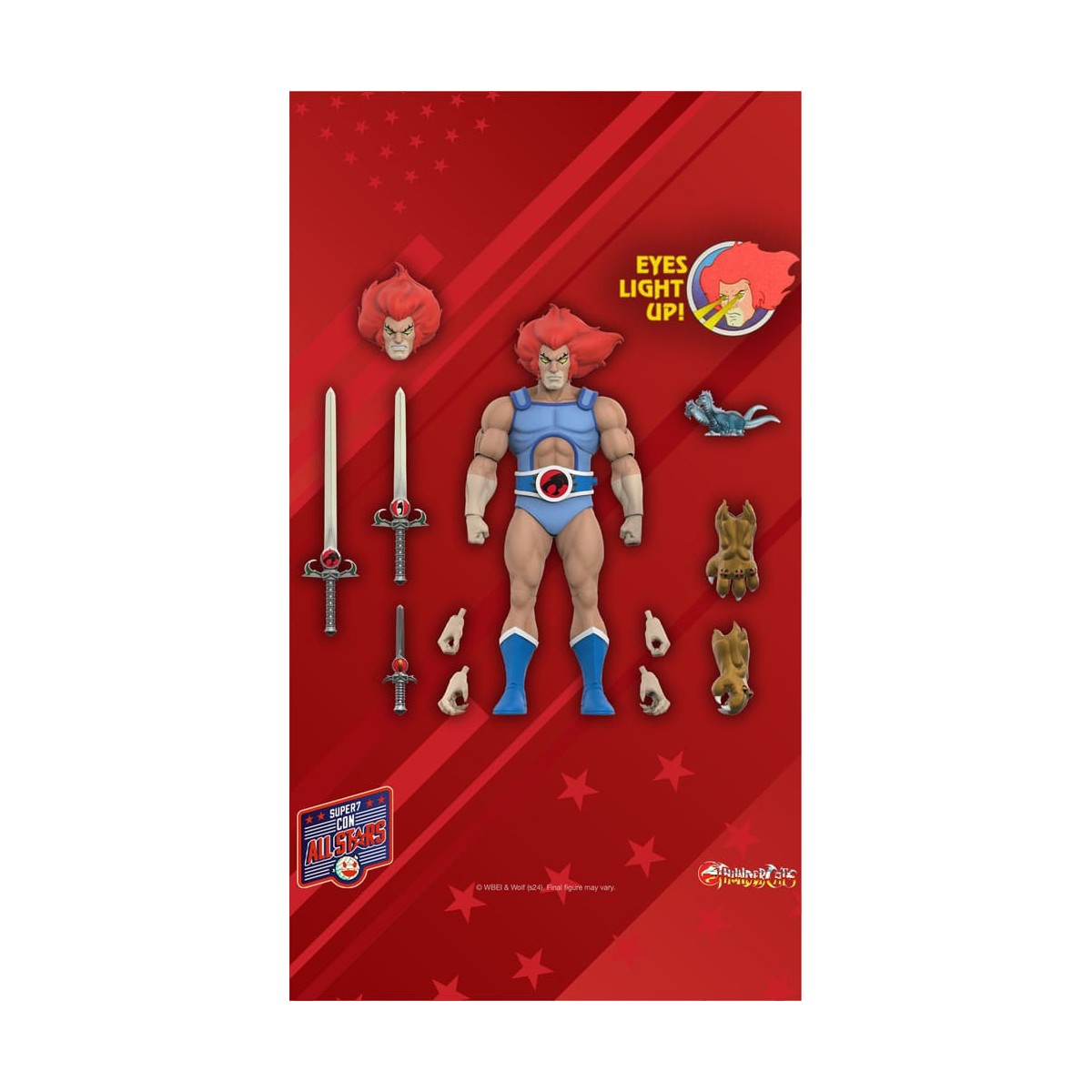 Super 7 - Thundercats - Ultimates Lion-O (Occhi LED)
