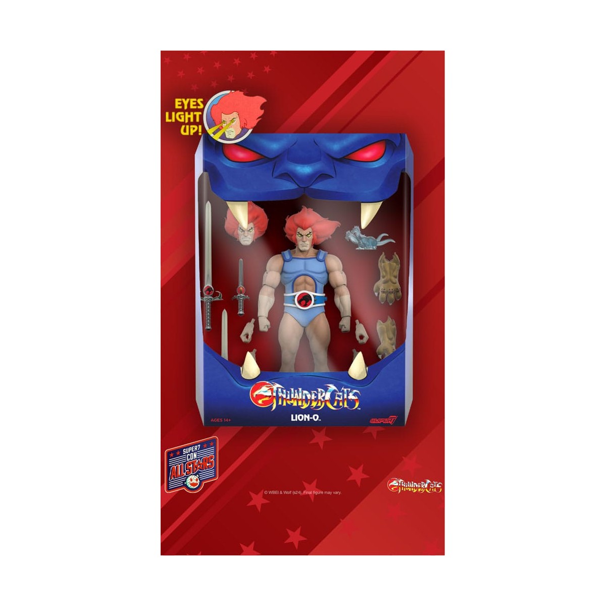 Super 7 - Thundercats - Ultimates Lion-O (Occhi LED)