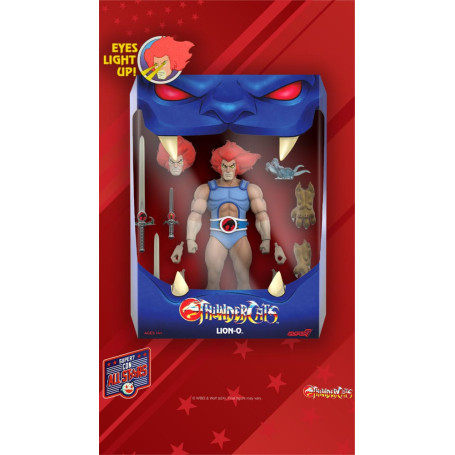Super 7 - Thundercats - Ultimates Lion-O (Occhi LED)