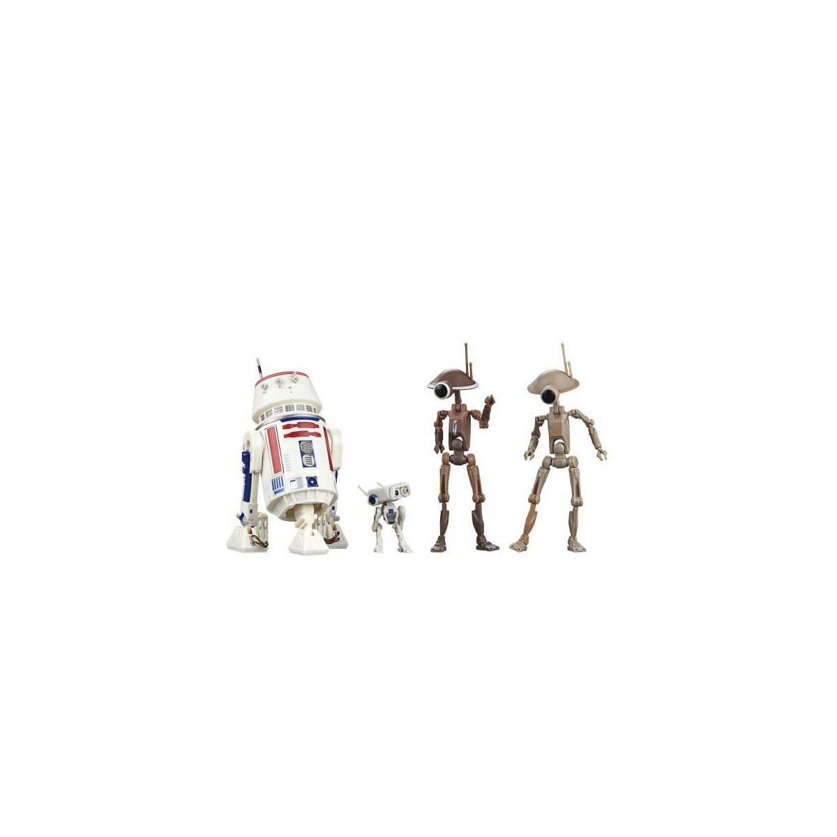 Star Wars Black Series - R5-D4, BD-72 e Pit Droids 4 Pack - Il Mandaloriano