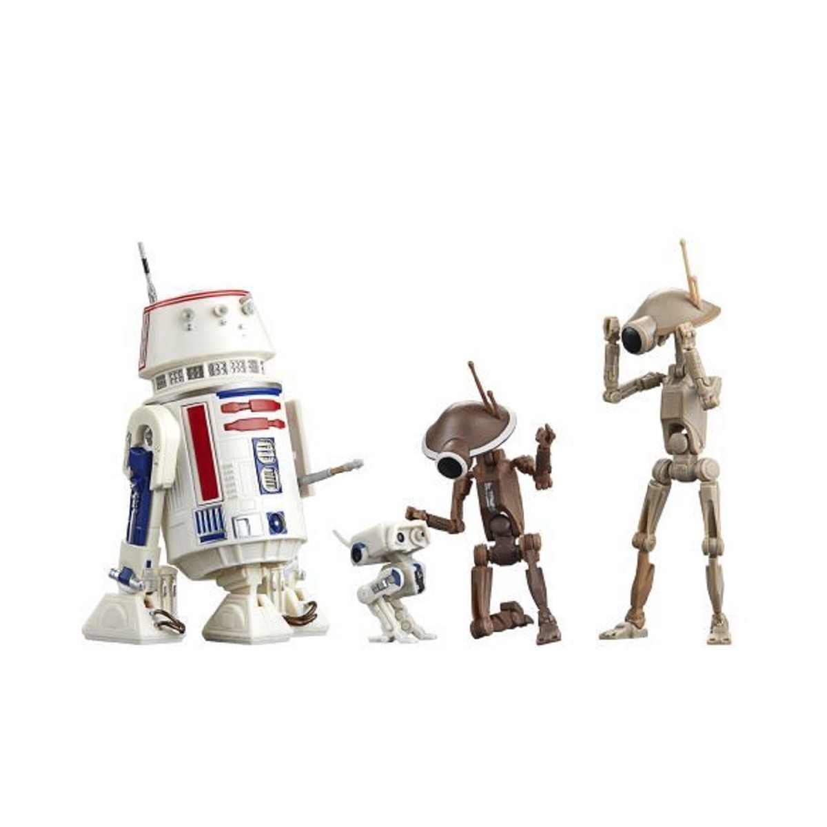 Star Wars Black Series - R5-D4, BD-72 e Pit Droids 4 Pack - Il Mandaloriano