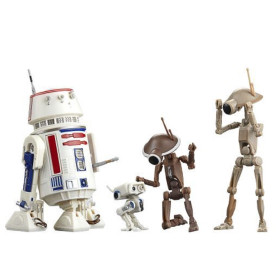 Star Wars Black Series - R5-D4, BD-72 e Pit Droids 4 Pack - Il Mandaloriano