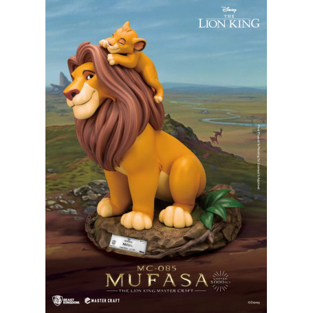 Disney - Bestia Regno Master Craft Mufasa - Il Re Leone
