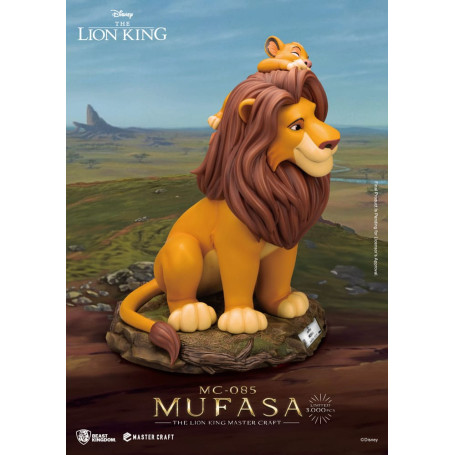 Disney - Bestia Regno Master Craft Mufasa - Il Re Leone
