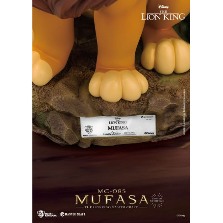 Disney - Bestia Regno Master Craft Mufasa - Il Re Leone