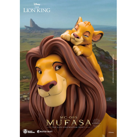 Disney - Bestia Regno Master Craft Mufasa - Il Re Leone