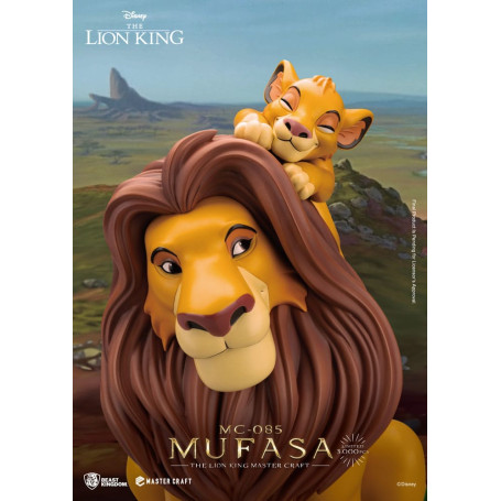 Disney - Bestia Regno Master Craft Mufasa - Il Re Leone