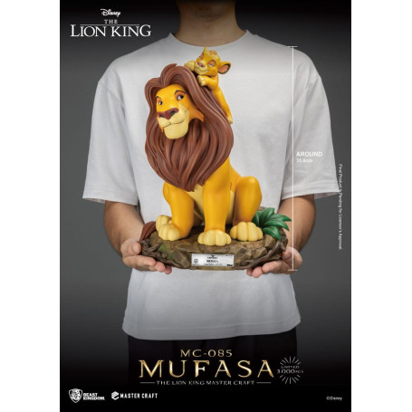 Disney - Bestia Regno Master Craft Mufasa - Il Re Leone