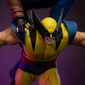 Iron Studios Marvel Comics - X-Men '97 Gambit & Wolverine 1/10 Deluxe Art Scale