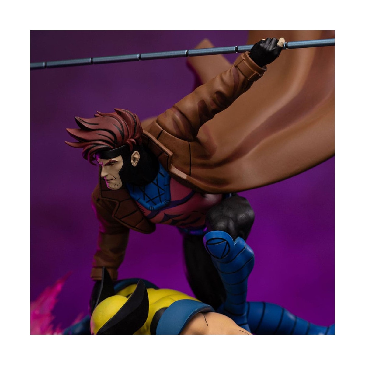 Iron Studios Marvel Comics - X-Men '97 Gambit & Wolverine 1/10 Deluxe Art Scale