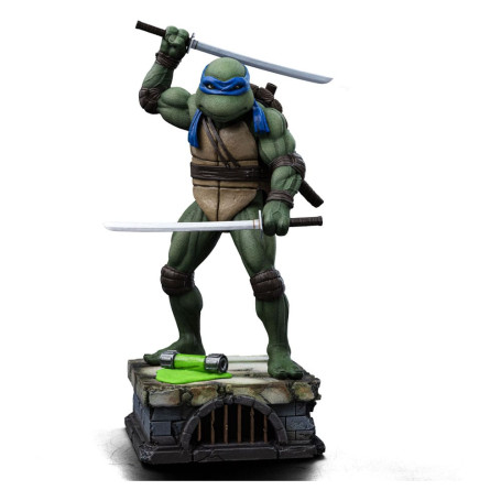 Iron Studios - TMNT Movie - LEONARDO BDS Arte in scala 1/10 - Teenage Mutant Ninja Turtles