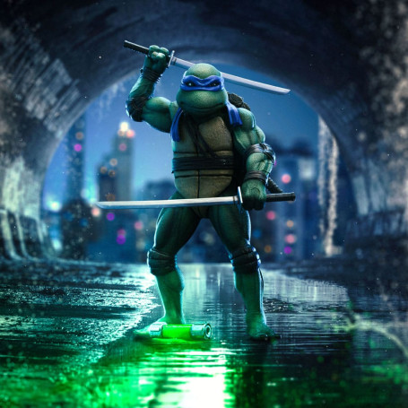 Iron Studios - TMNT Movie - LEONARDO BDS Arte in scala 1/10 - Teenage Mutant Ninja Turtles