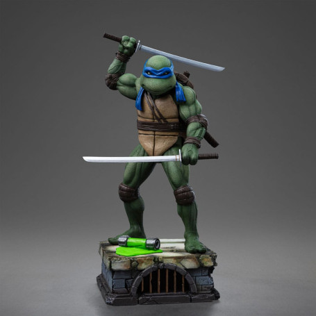 Iron Studios - TMNT Movie - LEONARDO BDS Arte in scala 1/10 - Teenage Mutant Ninja Turtles