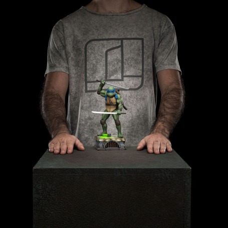 Iron Studios - TMNT Movie - LEONARDO BDS Arte in scala 1/10 - Teenage Mutant Ninja Turtles