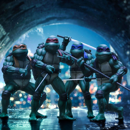Iron Studios - TMNT Movie - LEONARDO BDS Arte in scala 1/10 - Teenage Mutant Ninja Turtles