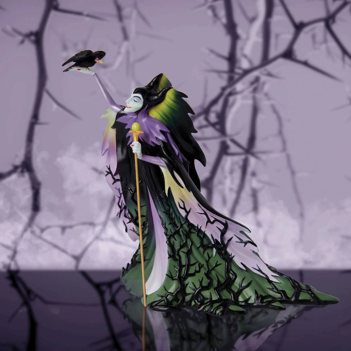 Enesco - Botanical Couture - Malefique - Vetrina Disney